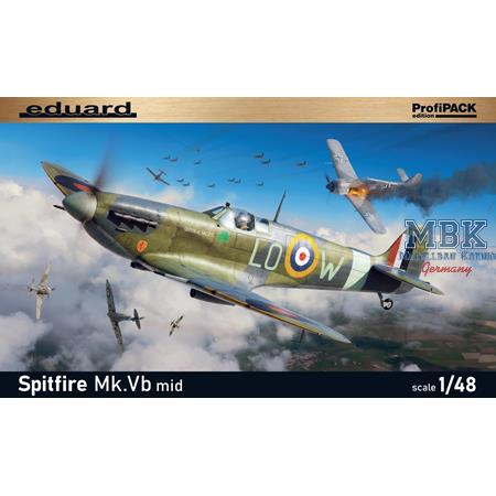 Supermarine Spitfire MK.Vb mid 1/48 - Profi Pack -