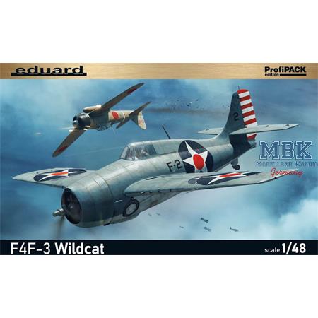 Grumman F4F-3 Wildcat  1/48 - Profi Pack -