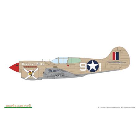 Curtiss P-40K Warhawk Short Tail - ProfiPack -