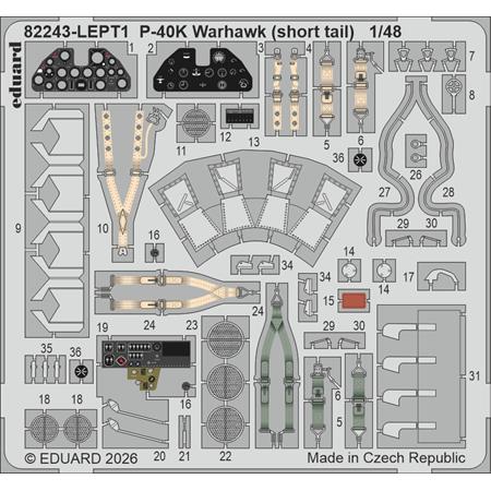 Curtiss P-40K Warhawk Short Tail - ProfiPack -
