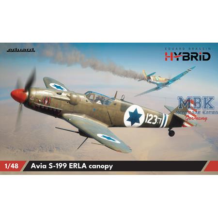 Avia S-199 ERLA canopy - Eduard Brassin Hybrid