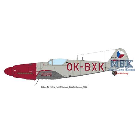 Avia S-199 bubble canopy - Eduard Brassin Hybrid