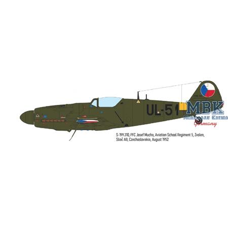Avia S-199 bubble canopy - Eduard Brassin Hybrid