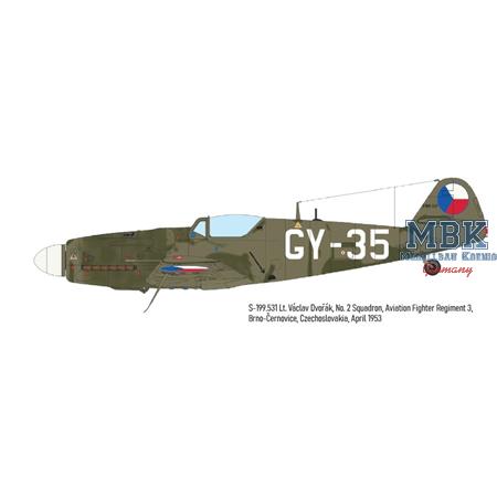 Avia S-199 bubble canopy - Eduard Brassin Hybrid