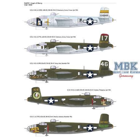 North-American B-25J "Angel of Mercy" 1/48