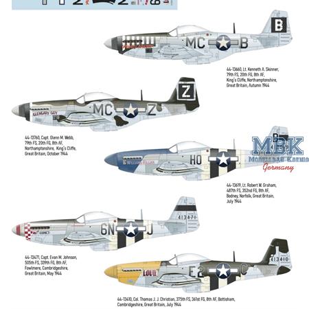 North-American P-51D-5 Mustang "8th AF" 1/72