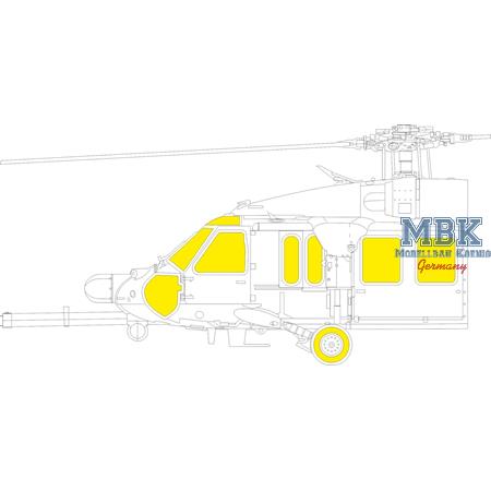 Sikorsky MH-60L Black Hawk TFace 1/48 Masking Tape
