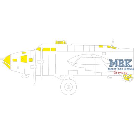 Boeing B-17F Flying Fortress 1/48   Masking tape