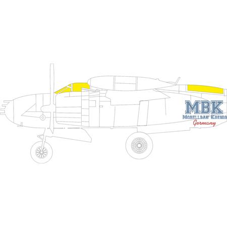 Douglas B-26K Invader 1/48  Masking tape