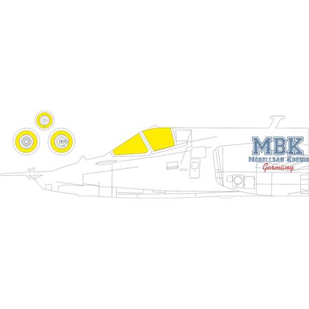 Sukhoi Su-25 1/48  Masking tape