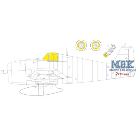 Grumman F6F-5 Hellcat TFace 1/48  Masking tape