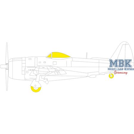 Republic P-47N Thunderbolt TFace 1/48 Masking tape