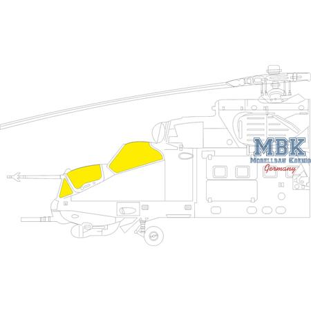 Mil Mi-35M TFace 1/48 Masking tape