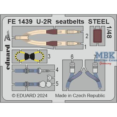 Lockheed U-2R Dragon seatbelts STEEL 1/48