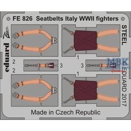 Seatbelts Italy fighters  WWII STEEL