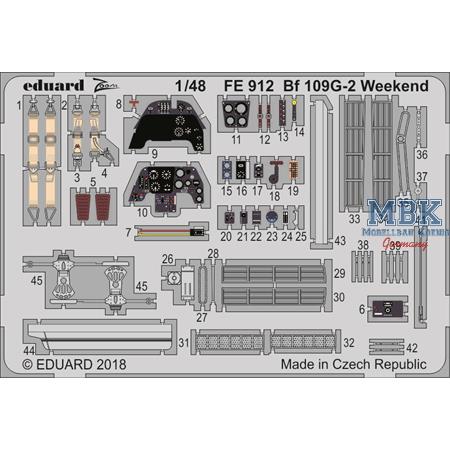 Bf 109G-2 Weekend 1/48