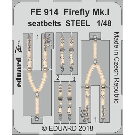 Firefly Mk.I seatbelts STEEL   1/48
