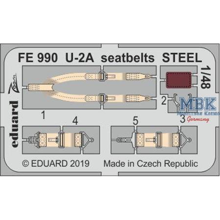 Lockheed U-2A Dragon Lady seatbelts STEEL 1/48