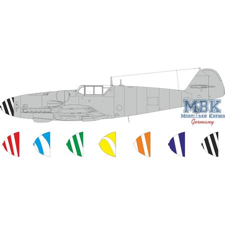 Bf-109G-5/6 spinner spirals Masking Tape