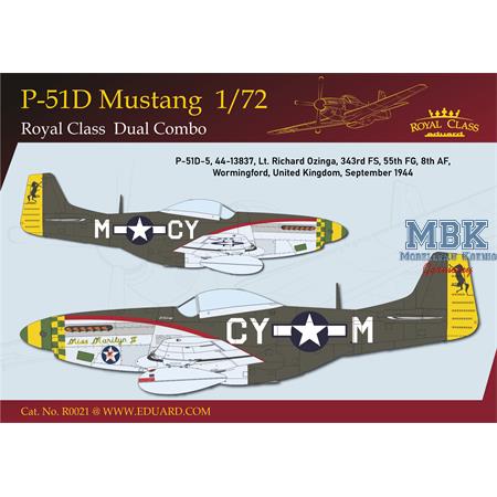 North Am. P-51D Mustang Dual Combo ROYAL CLASS