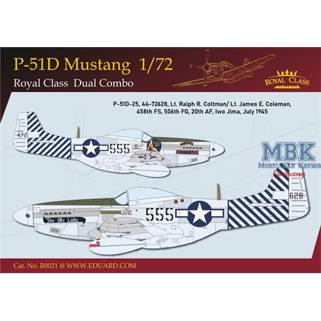 North Am. P-51D Mustang Dual Combo ROYAL CLASS