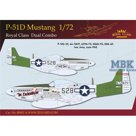 North Am. P-51D Mustang Dual Combo ROYAL CLASS