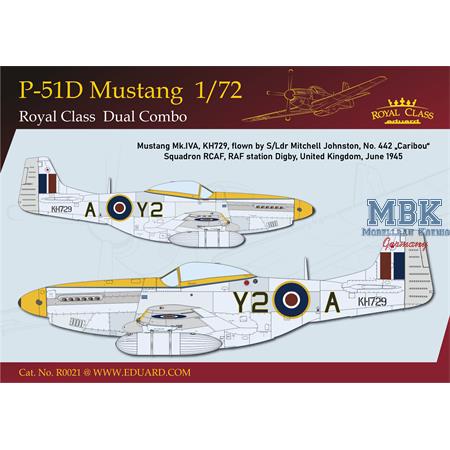 North Am. P-51D Mustang Dual Combo ROYAL CLASS