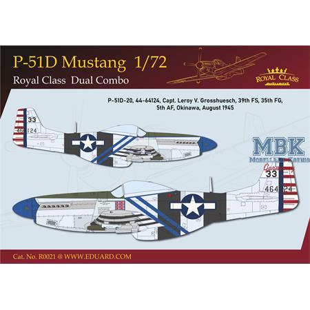 North Am. P-51D Mustang Dual Combo ROYAL CLASS