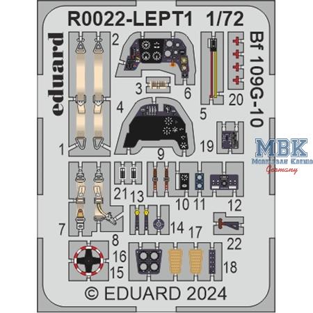 Messerschmitt Bf-109G-10/14 Dual Combo ROYAL CLASS