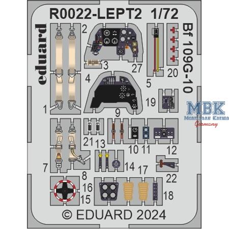 Messerschmitt Bf-109G-10/14 Dual Combo ROYAL CLASS