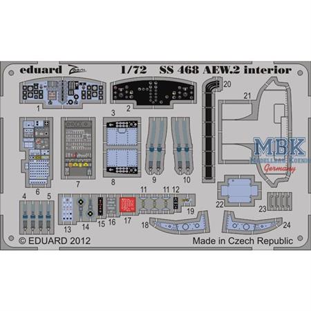 Sea King AEW.2 interior S. A. 1/72