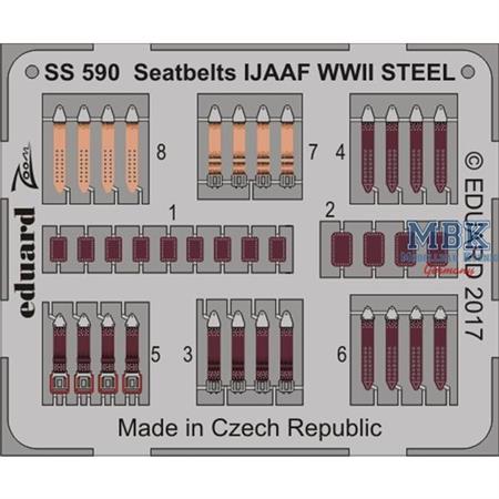 Seatbelts IJAAF WWII STEEL 1/72