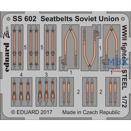 Seatbelts Soviet Union WW2 Fighters STEEL  1/72