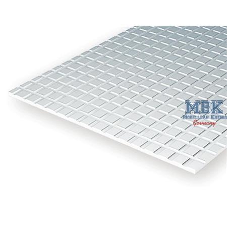 Gehwegplatten 1x150x300 mm. Raster 6,3x6,3mm, 1 St
