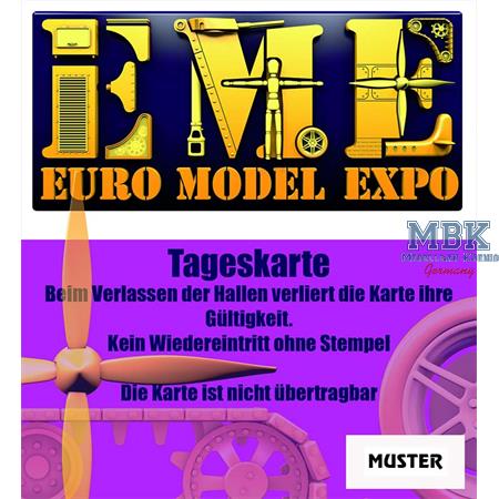 Eintrittskarte Euro Model Expo 2020