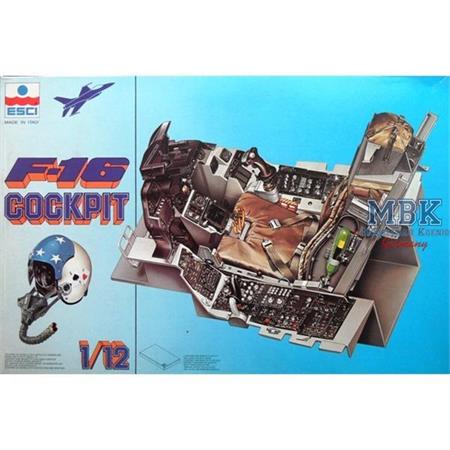 F-16 Fighting Falcon Cockpit 1:12