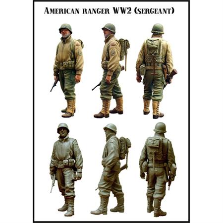 American Ranger Seargent WWII