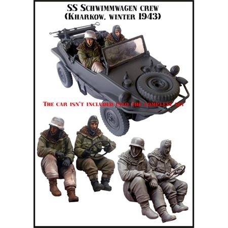 Waffen SS Schwimmwagen Crew, Kharkov 42-43