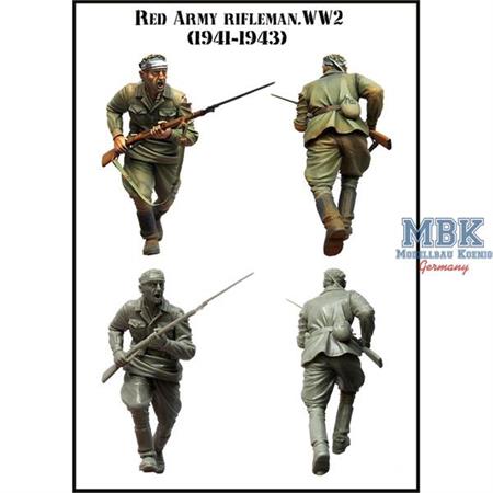 Red Army Rifleman  1941 - 43