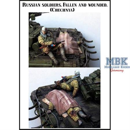Russian Soldiers, Wounded & Fallen