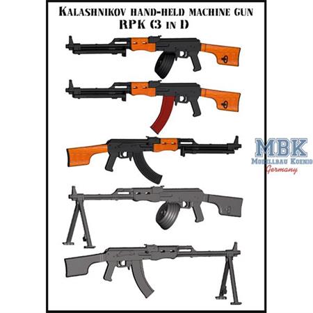 Kalashnikov RPK 3 in 1