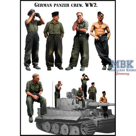 German Panzer Crew WWII