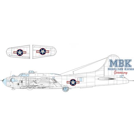 Boeing B-17F US national insignia Masking Tape