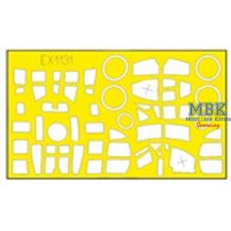Dornier Do-217K-1 1/48 Masking Tape