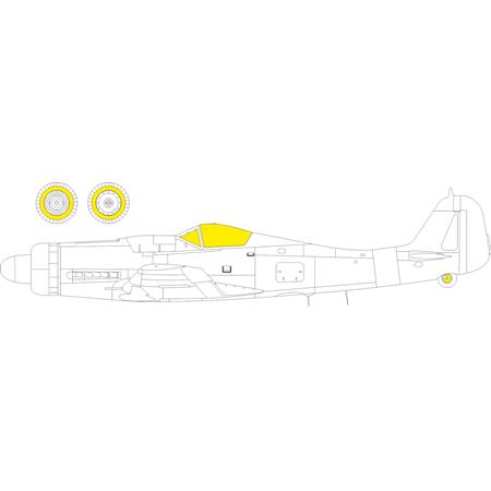 Focke-Wulf Fw-190D-9 1/48 Masking Tape
