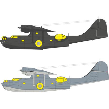 Consolidated PBY-5A TFace 1/48 Masking Tape