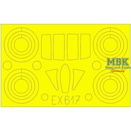 MiG-25PD 1/48  Masking tape