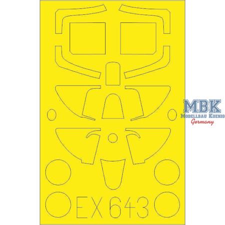 Spitfire MK.I 1/48 Masking tape