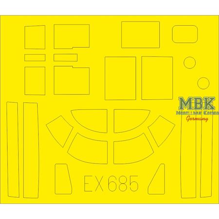 Douglas A-26B 1/48  Masking tape