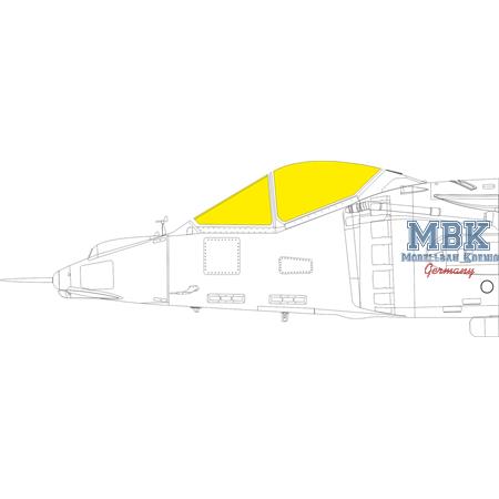 AV-8A Harrier 1/48  Masking tape